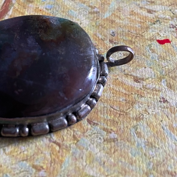 Silver and Multicolor Pendant - Picture 6 of 9